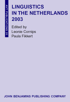 Linguistics in the Netherlands 2003