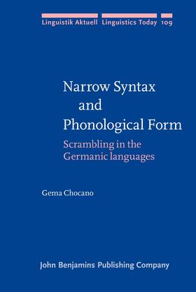 Narrow Syntax and Phonological Form