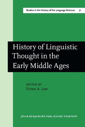 History of Linguistic Thought in the Early Middle Ages