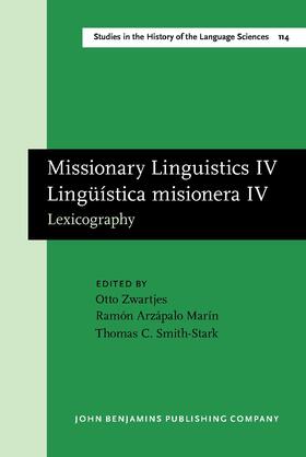 Missionary Linguistics IV / Lingüística misionera IV