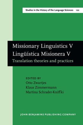 Missionary Linguistics V / Lingüística Misionera V