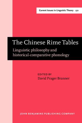 The Chinese Rime Tables