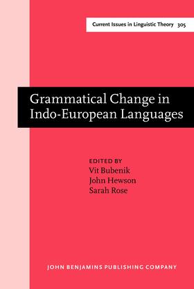 Grammatical Change in Indo-European Languages