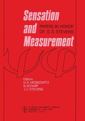 Sensation and Measurement