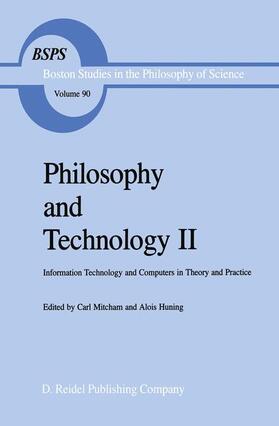 Philosophy and Technology II