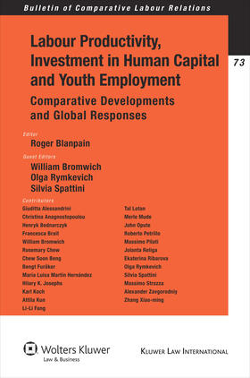 Labour Productivity, Investment in Human Capital and Youth Employment: Comparative Developments and Global Responses
