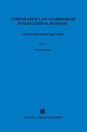 Comparative Law Yearbook of International Business: Center for International Legal Studies