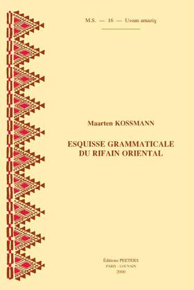 Esquisse Grammaticale Du Rifain Oriental