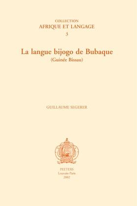 La Langue Bijogo de Bubaque (Guinee Bissau)