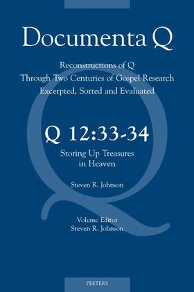 Q12: 33-34. Storing Up Treasures in Heaven