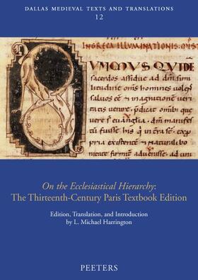 On the Ecclesiastical Hierarchy: The Thirteenth-Century Paris Textbook Edition