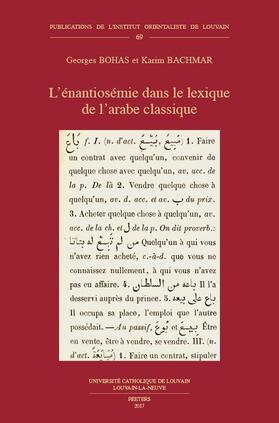 L'Enantiosemie Dans Le Lexique de l'Arabe Classique