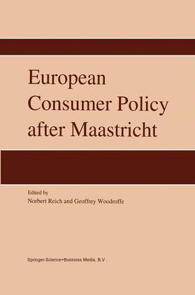 European Consumer Policy after Maastricht