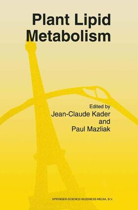 Plant Lipid Metabolism