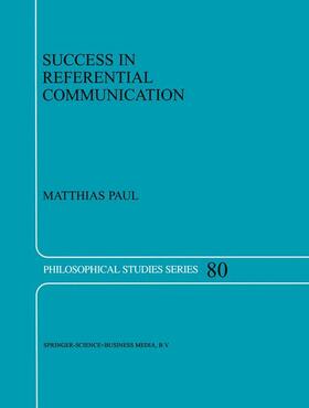 Success in Referential Communication