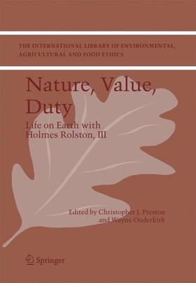 Nature, Value, Duty