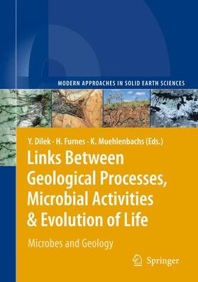 Links Between Geological Processes, Microbial Activities & Evolution of Life