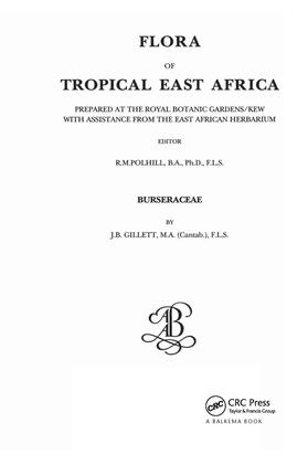 Flora of Tropical East Africa