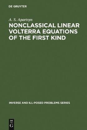 Nonclassical Linear Volterra Equations of the First Kind