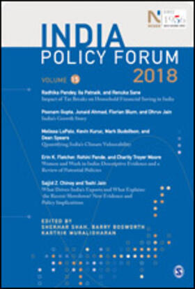 INDIA POLICY FORUM 2018