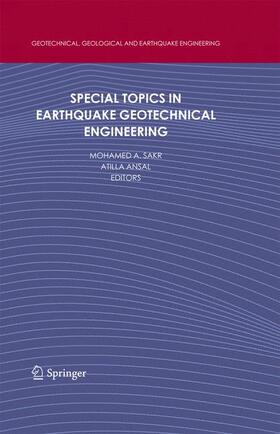 Special Topics in Earthquake Geotechnical Engineering