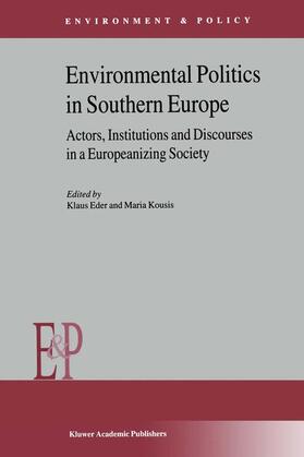 Environmental Politics in Southern Europe