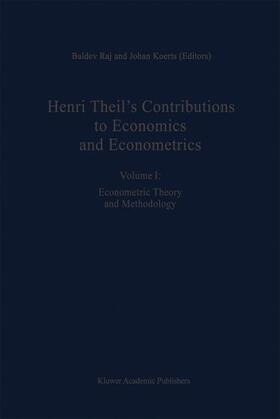 Henri Theil¿s Contributions to Economics and Econometrics