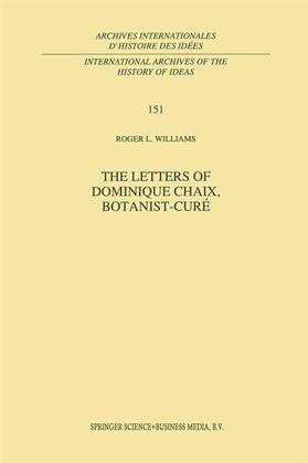 The Letters of Dominique Chaix, Botanist-Curé