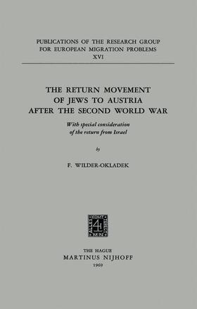 The Return Movement of Jews to Austria after the Second World War
