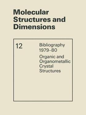 Molecular Structures and Dimensions