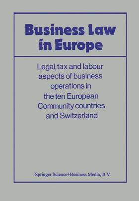 Business Law in Europe