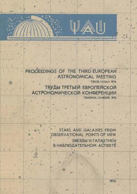 Stars and Galaxies from Observational Points of View / &#1047;&#1074;&#1077;&#1079;&#1076;&#1099; &#1048; &#1043;&#1072;&#1083;&#1072;&#1082;&#1090;&#1080;&#1082;&#1080; &#1042; &#1053;&#1072;&#1073;&#1083;&#1102;&#1076;&#1072;&#1090;&#1077;&#1083;&#1100;&