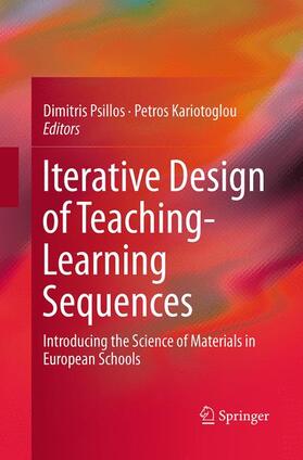 Iterative Design of Teaching-Learning Sequences