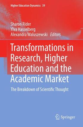 Transformations in Research, Higher Education and the Academic Market