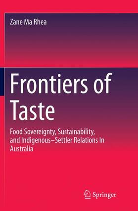 Frontiers of Taste