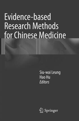 Evidence-based Research Methods for Chinese Medicine