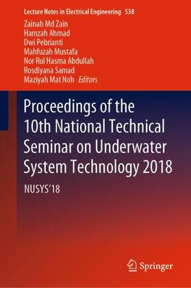 Proceedings of the 10th National Technical Seminar on Underwater System Technology 2018