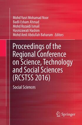 Proceedings of the Regional Conference on Science, Technology and Social Sciences (RCSTSS 2016)