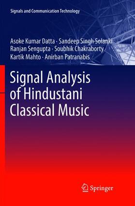 Signal Analysis of Hindustani Classical Music