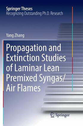 Propagation and Extinction Studies of Laminar Lean Premixed Syngas/Air Flames