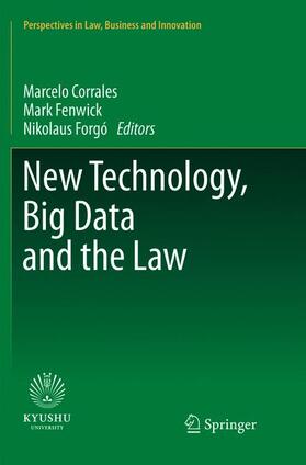 New Technology, Big Data and the Law