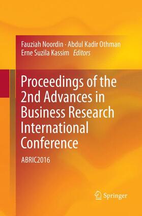 Proceedings of the 2nd Advances in Business Research International Conference