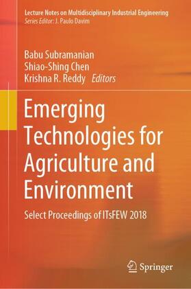 Emerging Technologies for Agriculture and Environment