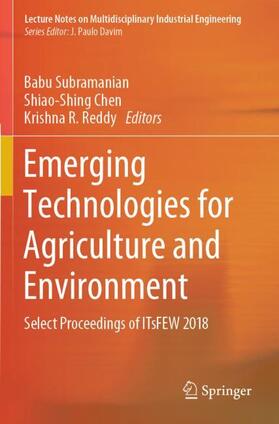 Emerging Technologies for Agriculture and Environment