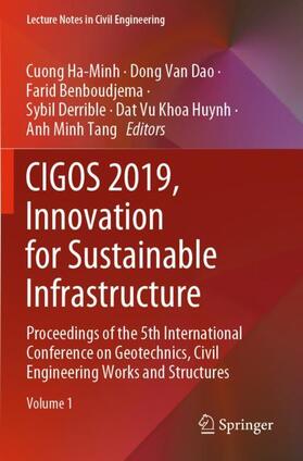 Cigos 2019, Innovation for Sustainable Infrastructure