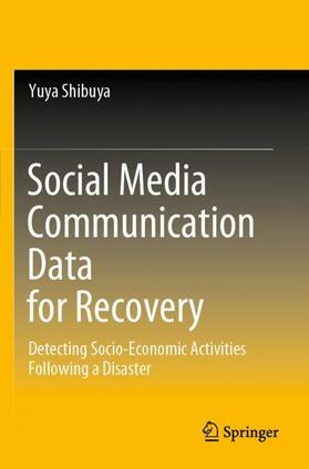 Social Media Communication Data for Recovery