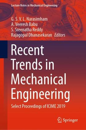 Recent Trends in Mechanical Engineering