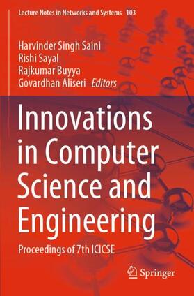 Innovations in Computer Science and Engineering