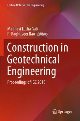 Construction in Geotechnical Engineering