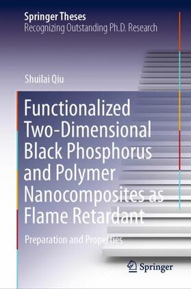 Functionalized Two-Dimensional Black Phosphorus and Polymer Nanocomposites as Flame Retardant